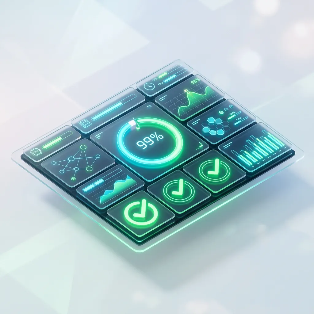 Technical SEO audit dashboard displaying an outstanding website health score