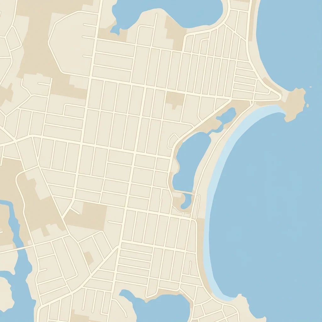 Map showing the service area of Digital Sand in Dee Why, Sydney