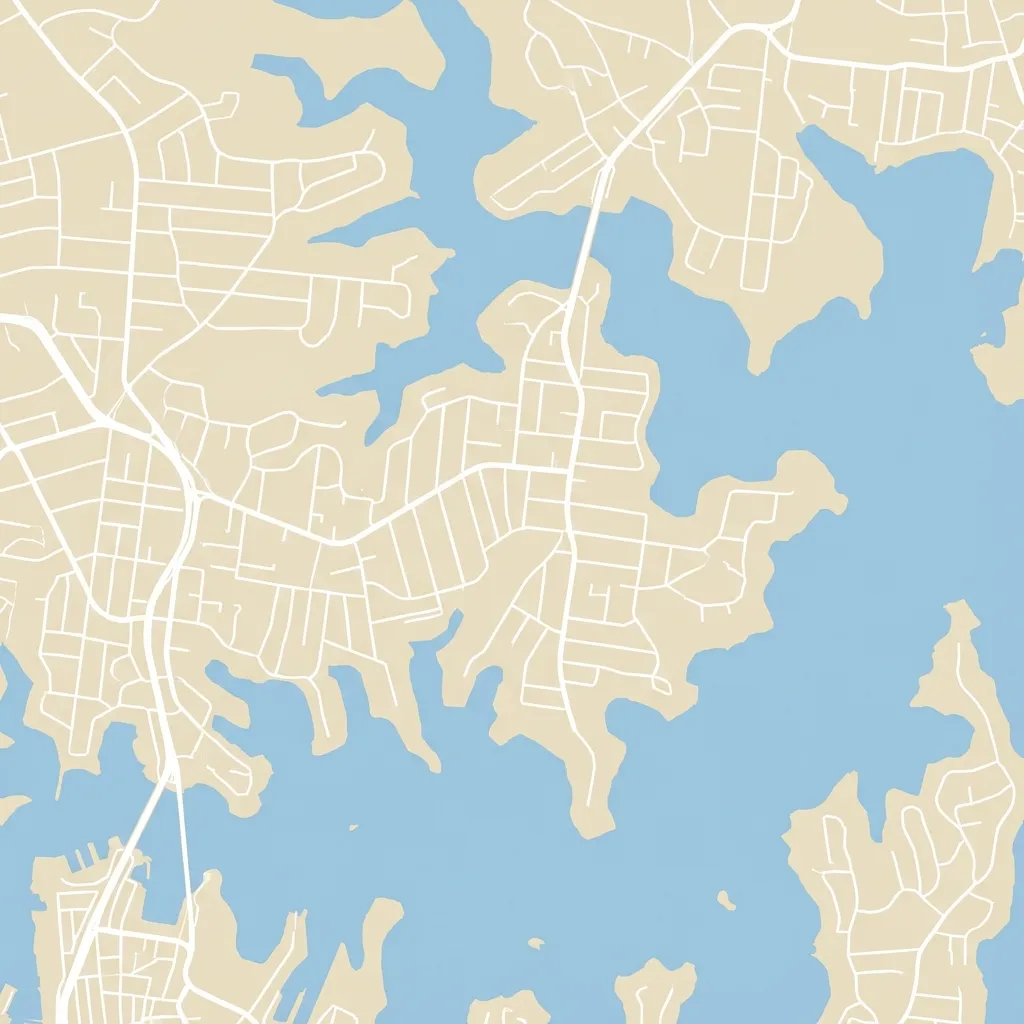 Map showing the service area of Digital Sand in Mosman, Sydney